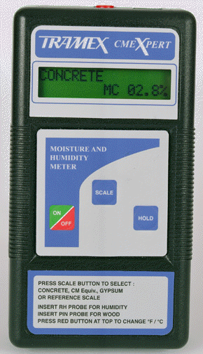 Tramex Concrete Encounter CMEXpert - Moisture and Humidity Meter
