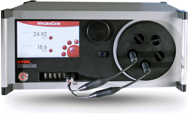 HygroGen humidity generator for the calibration of humidity probes